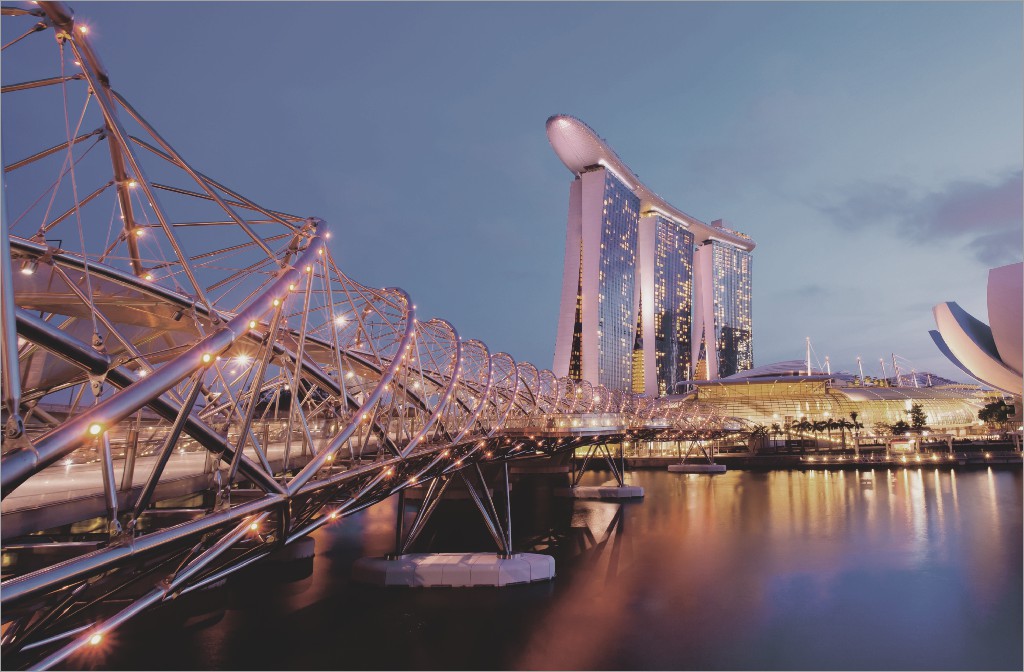 2011 Gainwell has partnered with Gold Sands Marina bay hotel in Singapore with an investment of $6 billion in 2009 .